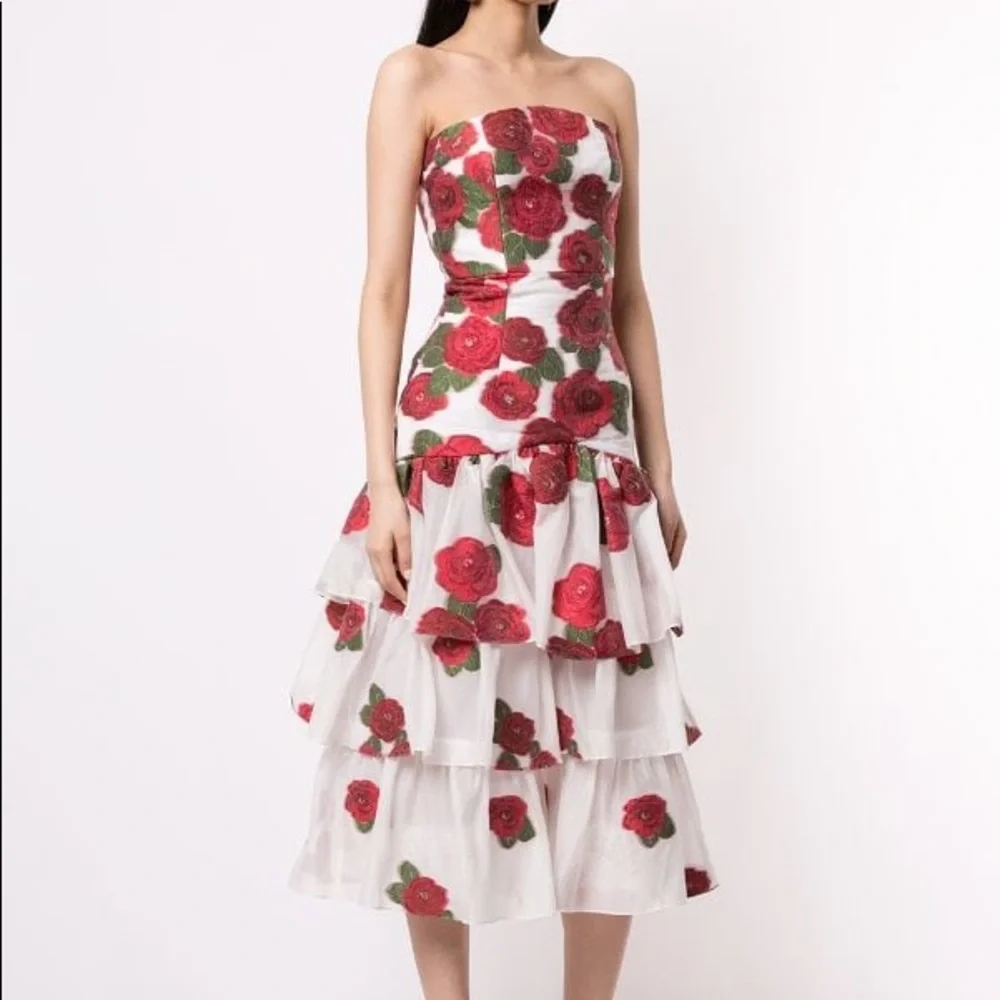 Bambah Roses Ruffle Dress - Picture 1 of 6